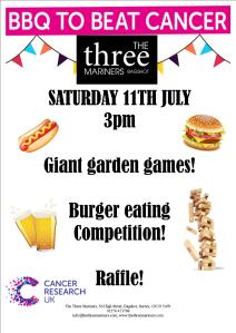 bbq to beat cancer poster