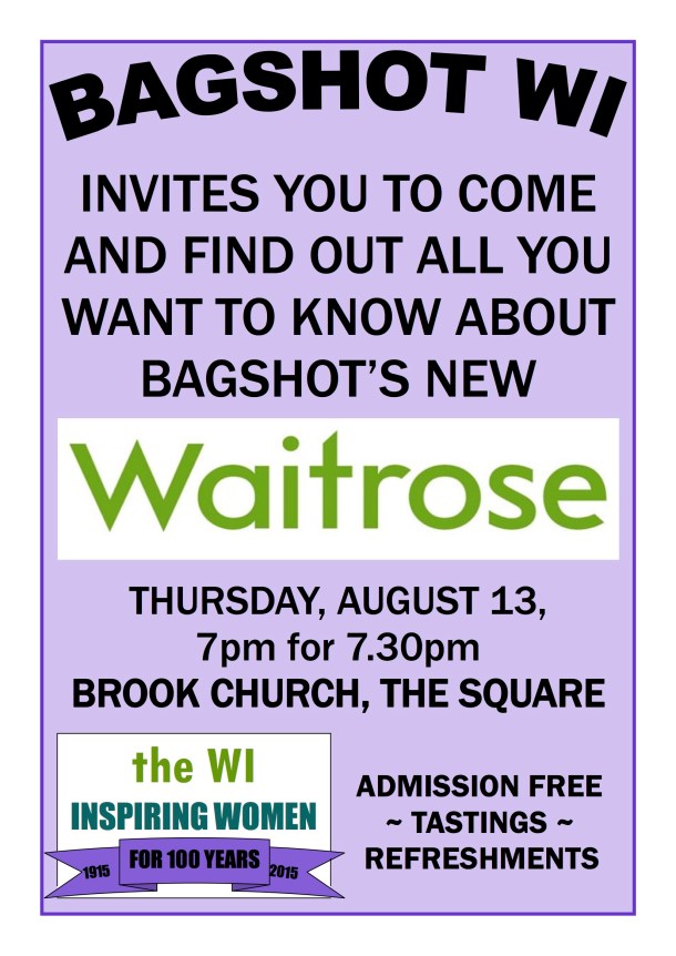 2015 WI Waitrose poster